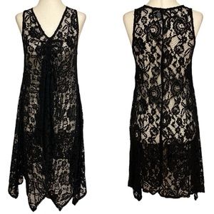 Gracia Sheer Lace Tunic